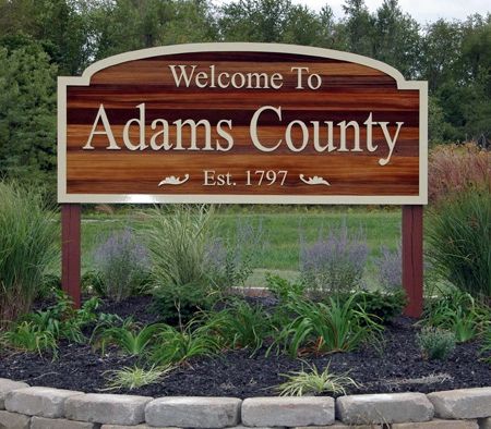 Adams County Sign